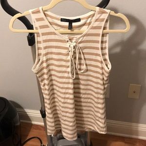 Stripped tank top